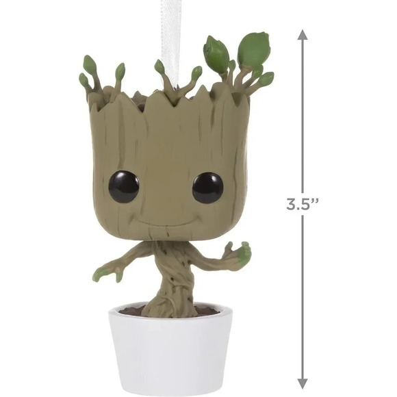 Marvel Guardians of The Galaxy Groot Funko POP! Christmas Ornament - Picture 4 of 6